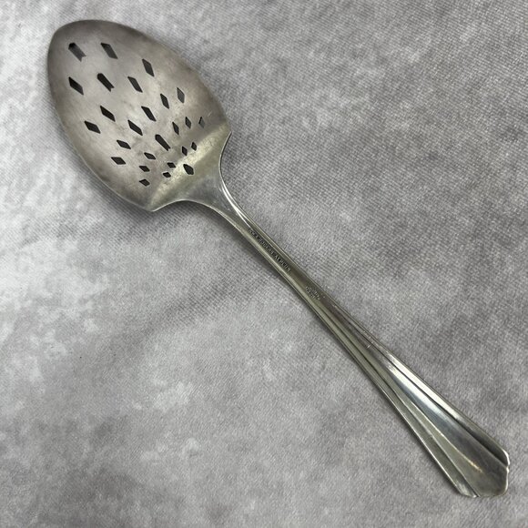 1934 Oneida WM Rogers MALIBU Silverplate Pie Cake Pastry Server VTG Art Deco - Picture 7 of 7